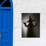 Halloween Horror Witch Print Garden Flag