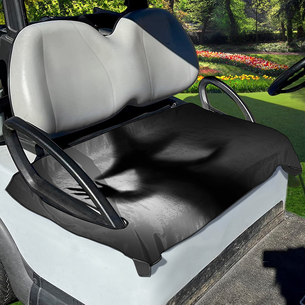 Halloween Horror Witch Print Golf Cart Seat Cover