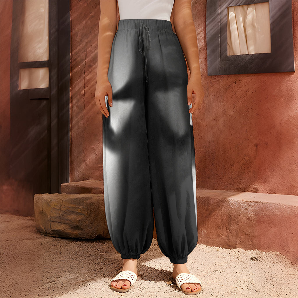 Halloween Horror Witch Print Harem Pants