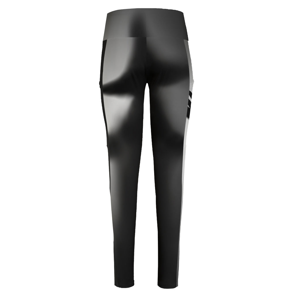 Halloween Horror Witch Print High-Waisted Pocket Leggings