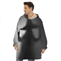 Halloween Horror Witch Print Hoodie Blanket