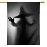 Halloween Horror Witch Print House Flag