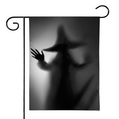 Halloween Horror Witch Print House Flag