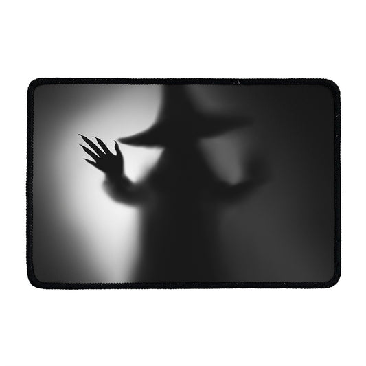Halloween Horror Witch Print Kitchen Mat
