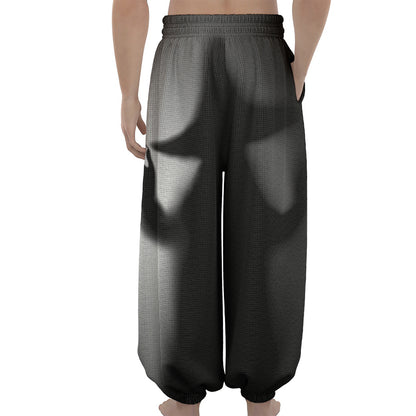 Halloween Horror Witch Print Lantern Pants