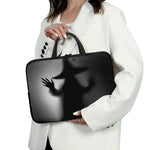 Halloween Horror Witch Print Laptop Sleeve With Handle