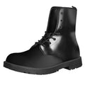 Halloween Horror Witch Print Lace-Up Boots