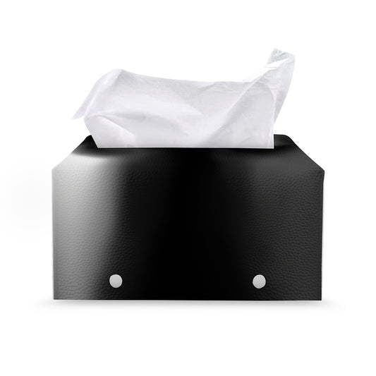 Halloween Horror Witch Print Leather Tissue Box Cover