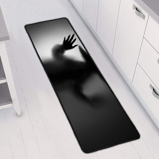 Halloween Horror Witch Print Long Kitchen Mat
