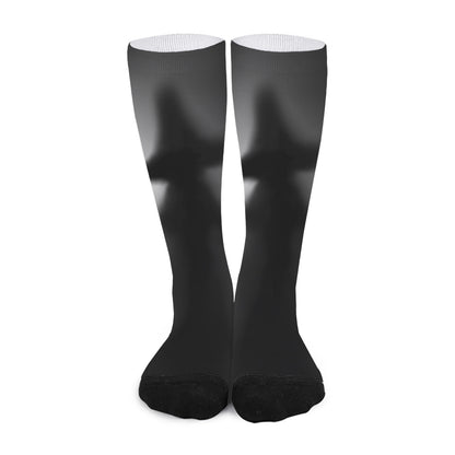 Halloween Horror Witch Print Long Socks