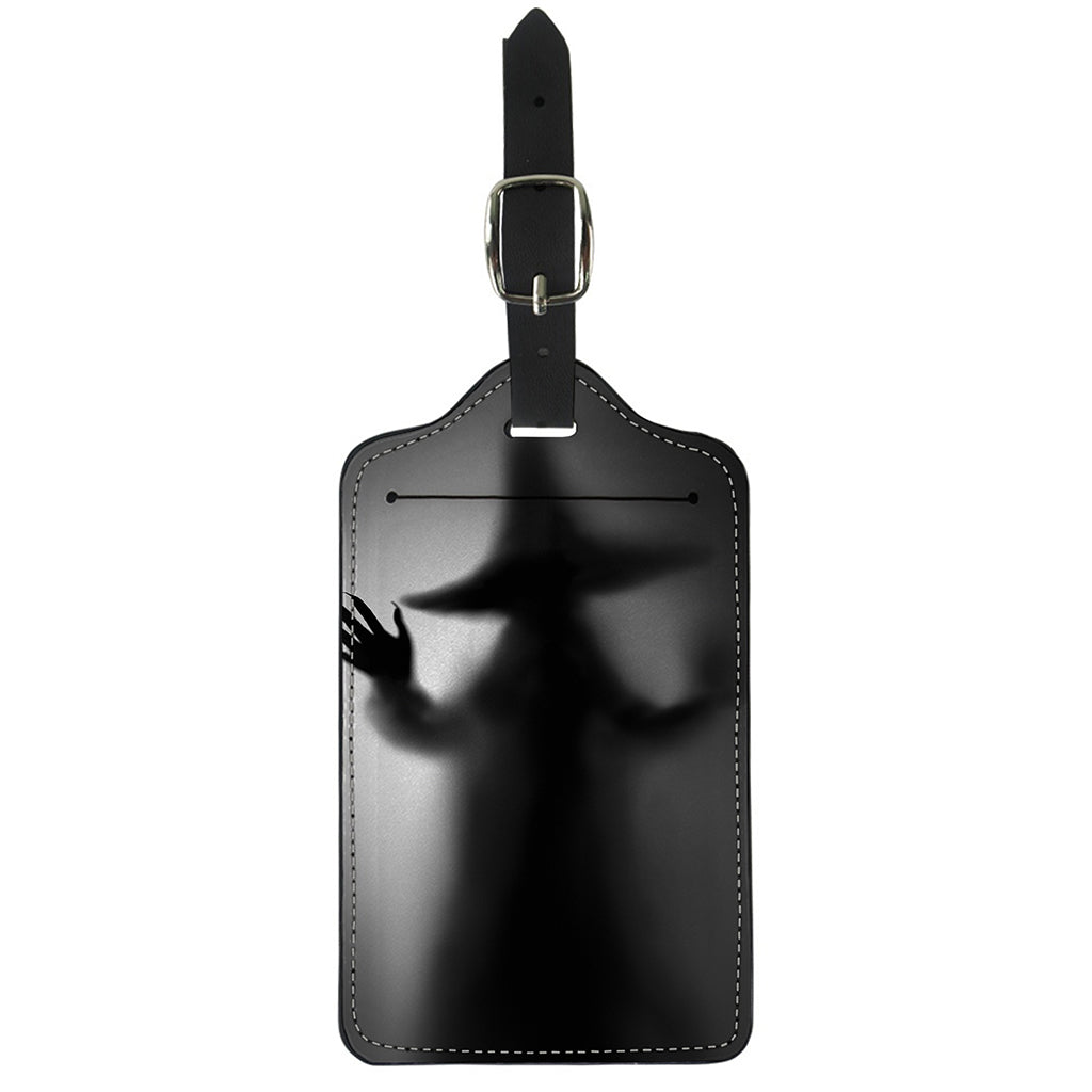 Halloween Horror Witch Print Luggage Tag