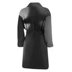 Halloween Horror Witch Print Men's Bathrobe