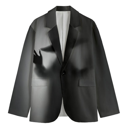 Halloween Horror Witch Print Men's Blazer