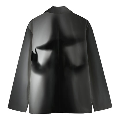 Halloween Horror Witch Print Men's Blazer