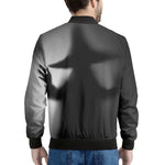 Halloween Horror Witch Print Men's Bomber Jacket