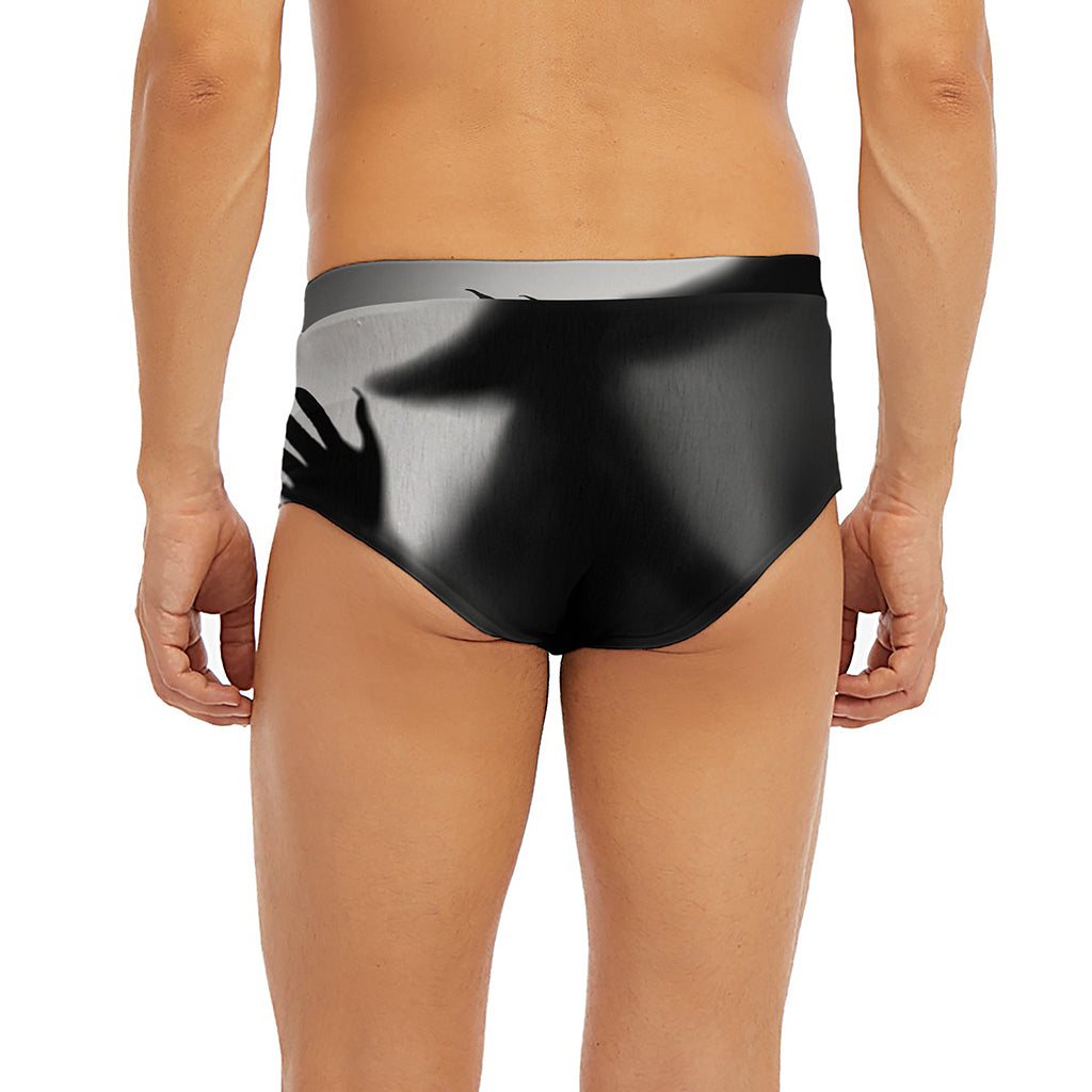 Halloween Horror Witch Print Men's Briefs