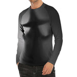 Halloween Horror Witch Print Men's Long Sleeve Rash Guard