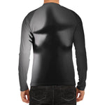 Halloween Horror Witch Print Men's Long Sleeve Rash Guard