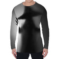 Halloween Horror Witch Print Men's Long Sleeve T-Shirt