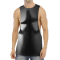 Halloween Horror Witch Print Men's Muscle Tank Top
