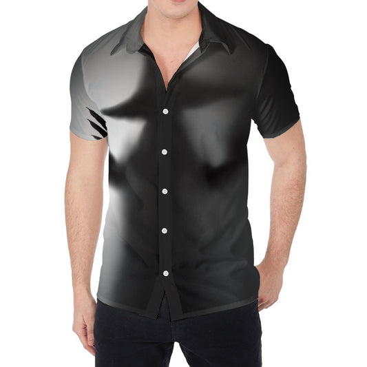 Halloween Horror Witch Print Men's Shirt