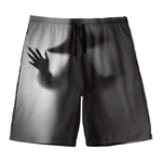 Halloween Horror Witch Print Men's Swim Trunks