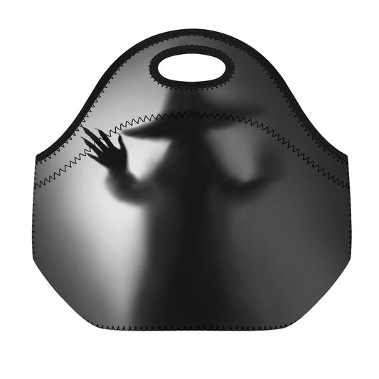 Halloween Horror Witch Print Neoprene Lunch Bag
