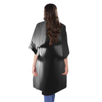 Halloween Horror Witch Print Open Front Beach Cover Up