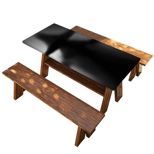 Halloween Horror Witch Print Picnic Table Cover