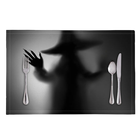 Halloween Horror Witch Print Placemat