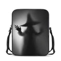 Halloween Horror Witch Print Rectangular Crossbody Bag