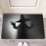 Halloween Horror Witch Print Rubber Doormat