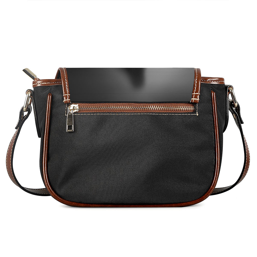 Halloween Horror Witch Print Saddle Bag
