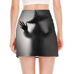 Halloween Horror Witch Print Side Slit Mini Skirt