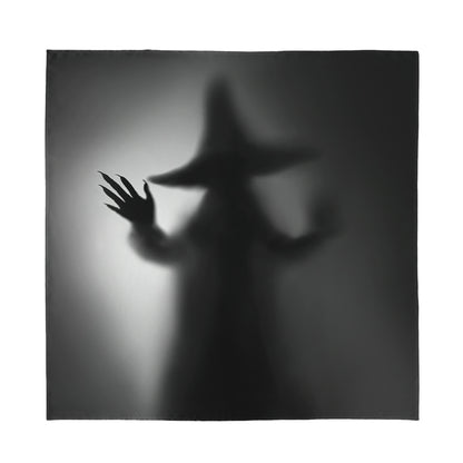 Halloween Horror Witch Print Silk Bandana
