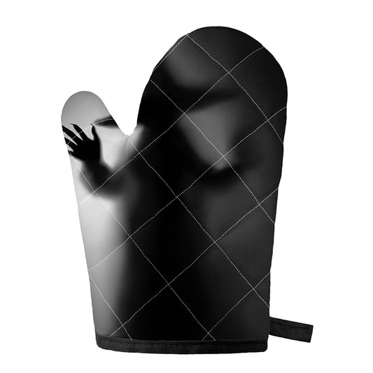 Halloween Horror Witch Print Single Oven Mitt