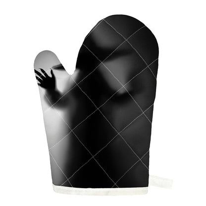 Halloween Horror Witch Print Single Oven Mitt