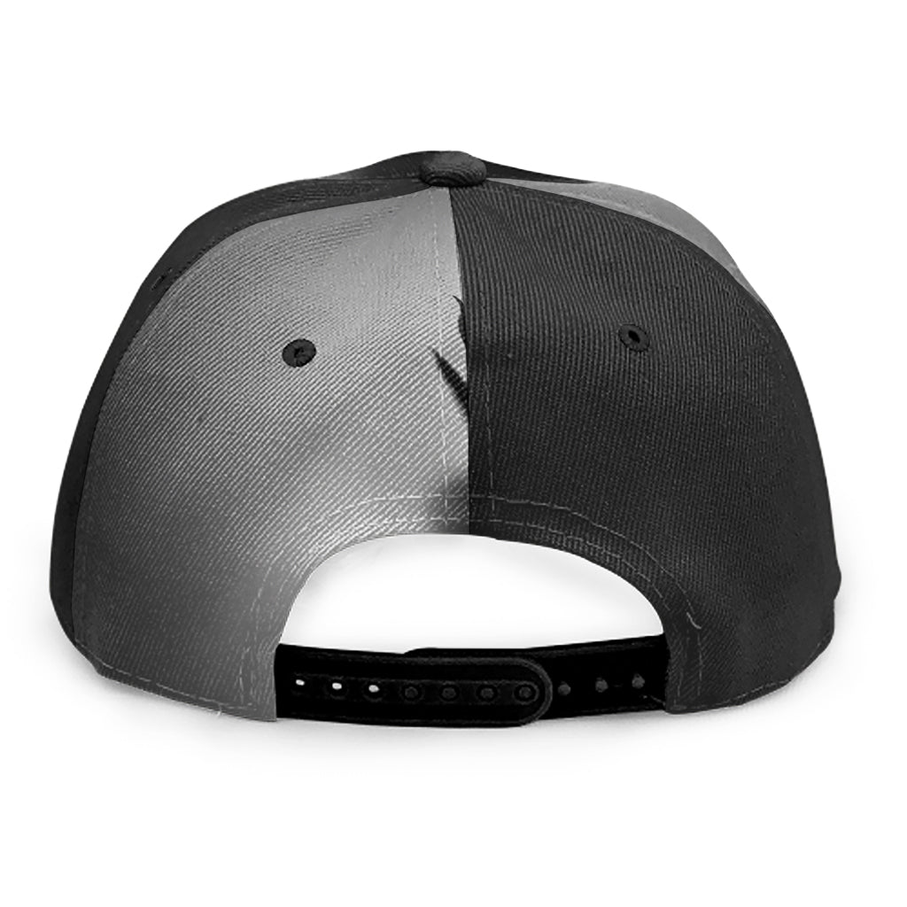 Halloween Horror Witch Print Snapback Cap