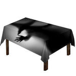 Halloween Horror Witch Print Tablecloth