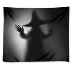 Halloween Horror Witch Print Tapestry