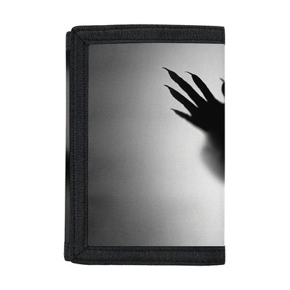 Halloween Horror Witch Print Trifold Wallet
