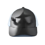 Halloween Horror Witch Print White Mesh Trucker Cap