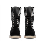 Halloween Horror Witch Print Winter Boots