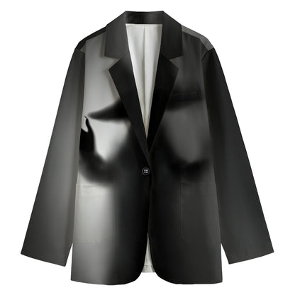 Halloween Horror Witch Print Women's Blazer