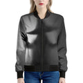 Halloween Horror Witch Print Women's Bomber Jacket