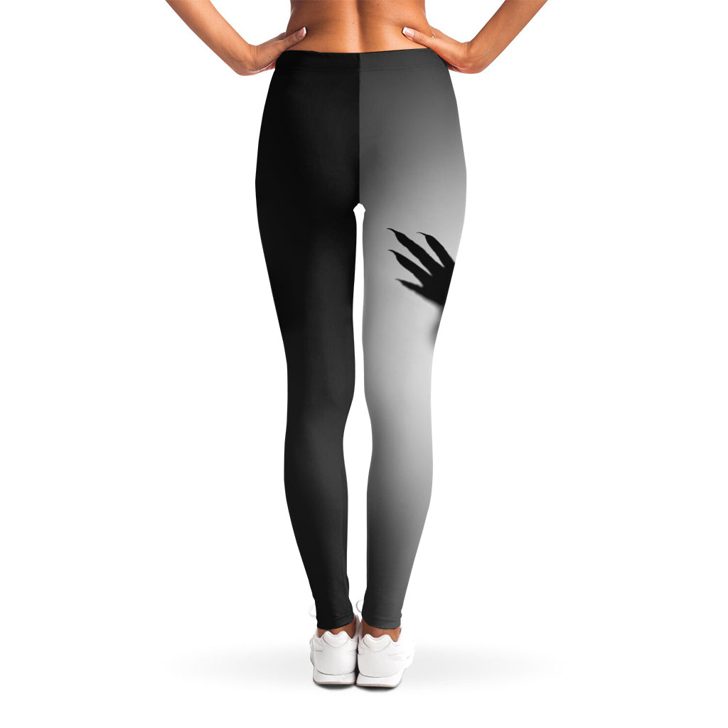Halloween Horror Witch Print Women's Leggings