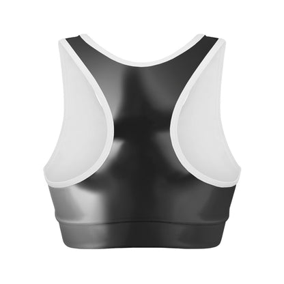 Halloween Horror Witch Print Women's Sports Bra