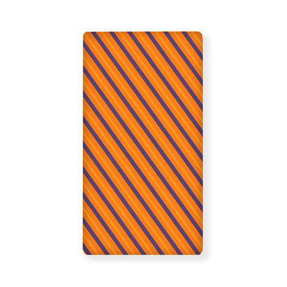 Halloween Line Pattern Print Baby Crib Sheet