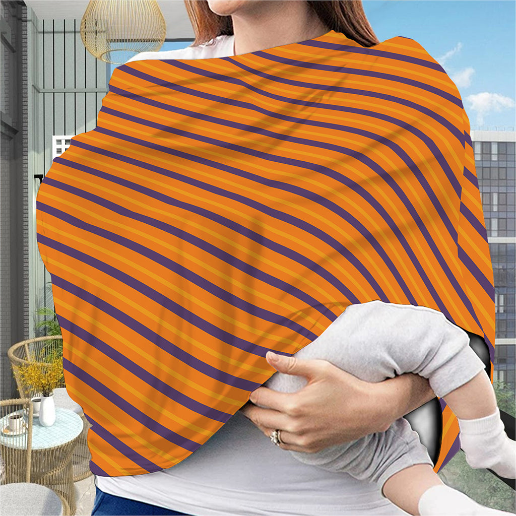 Halloween Line Pattern Print Baby Seat Cover