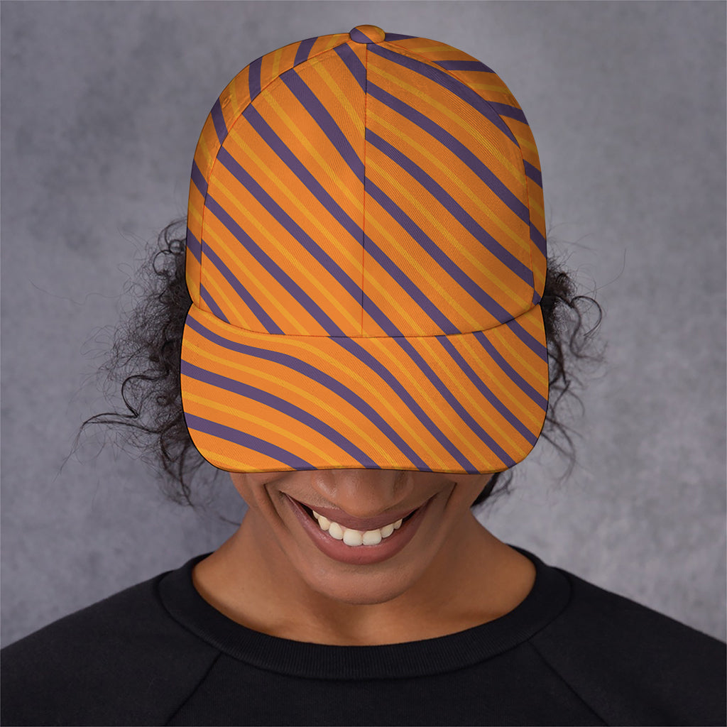 Halloween Line Pattern Print Baseball Cap